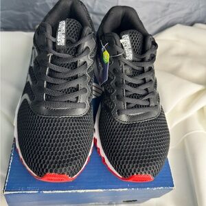 Kswiss Tubes Black and Red Sneakers